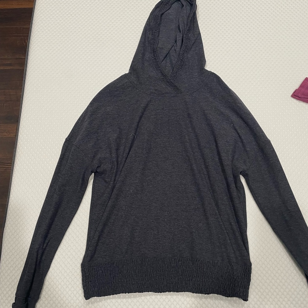 Lulu lemon athletic jacket size 8 gray color